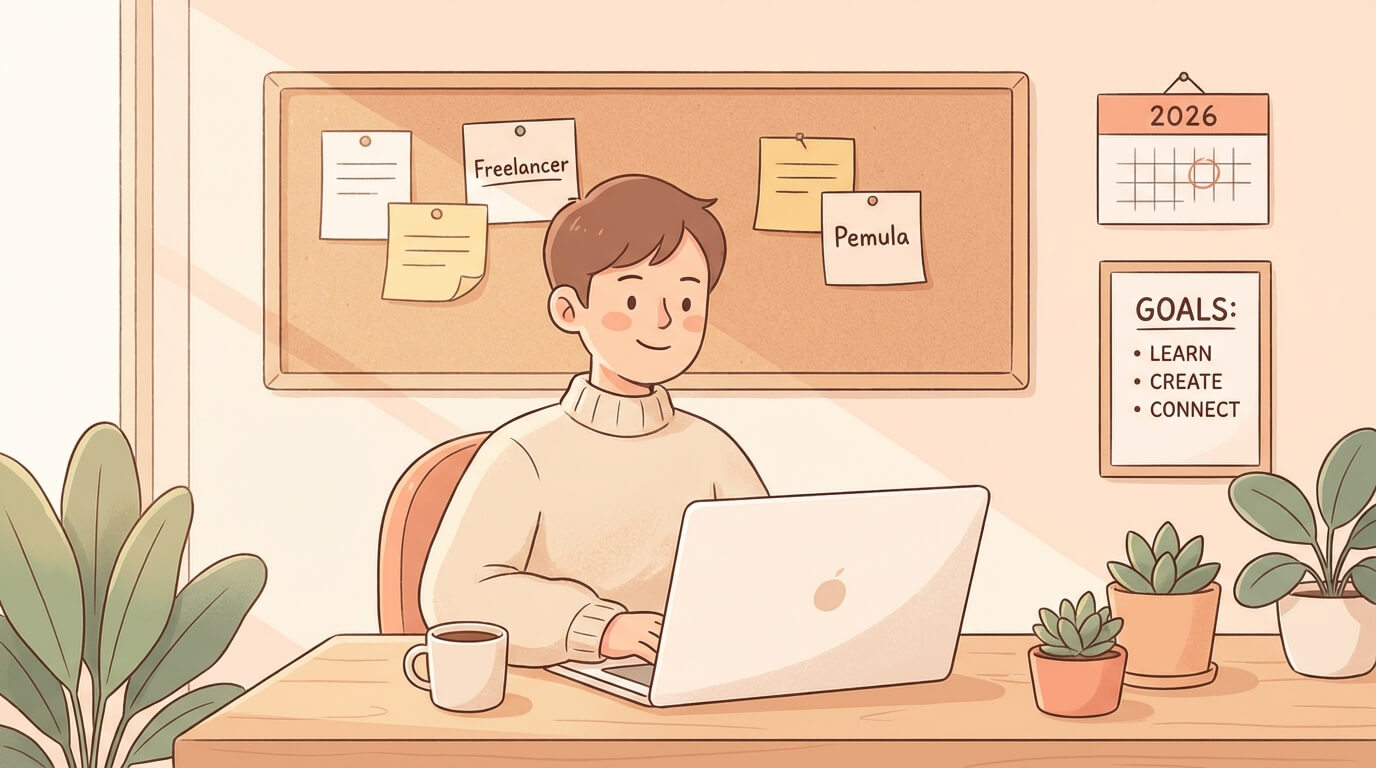 Cara Menjadi Freelancer Tanpa Pengalaman di 2026 - Nayaka Yoga Pradipta