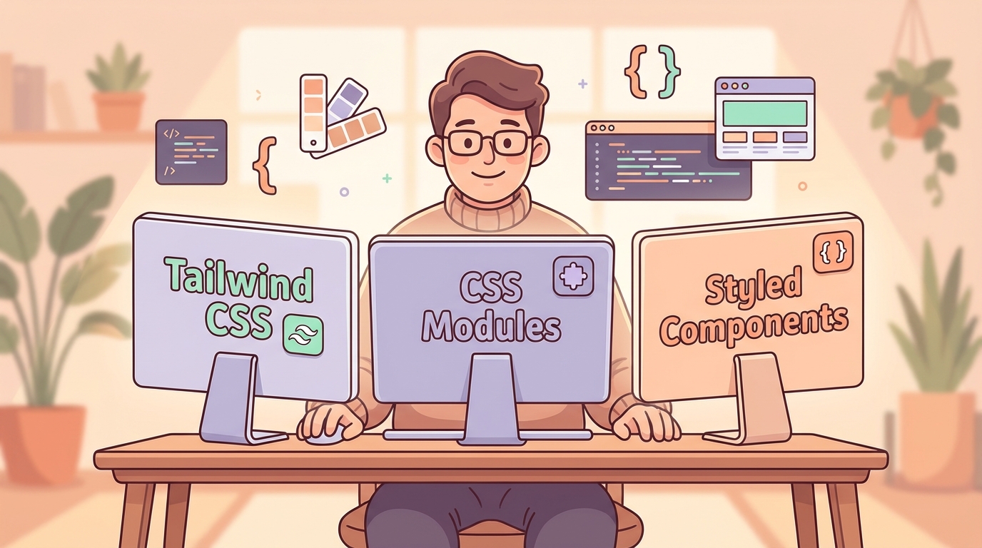 Tailwind CSS vs CSS Modules vs Styled Components: Mana yang Terbaik? - Nayaka Yoga Pradipta